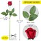Roses Real-Touch Artificial Flowers 22” Long Stems, 12pcs